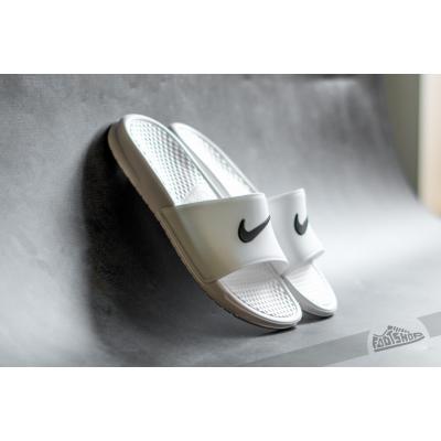Nike Benassi Shower Slide White/ Black