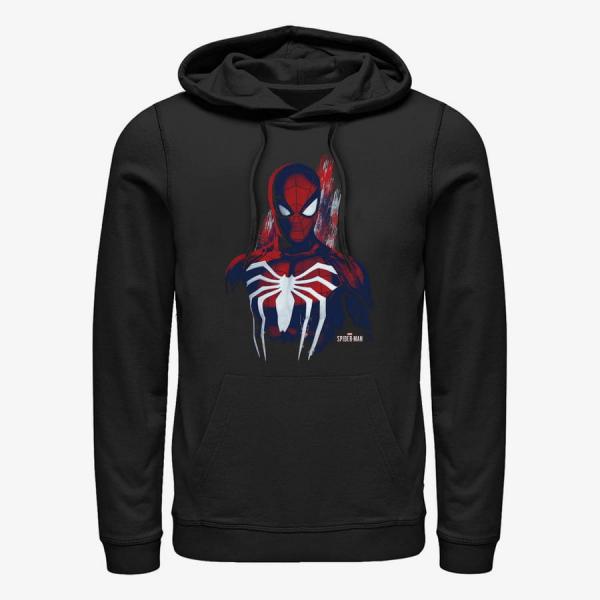 Queens Marvel - Spidey Paint Unisex Hoodie Black