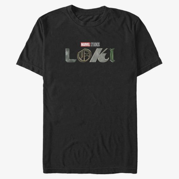 Tričko Merch Marvel Loki - Loki Logo Unisex T-Shirt Black L