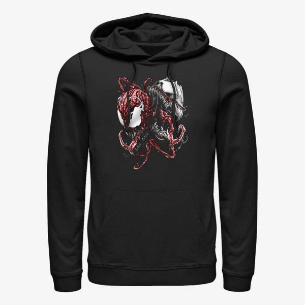 Mikina Merch Marvel - Poison Unisex Hoodie Black XXXL