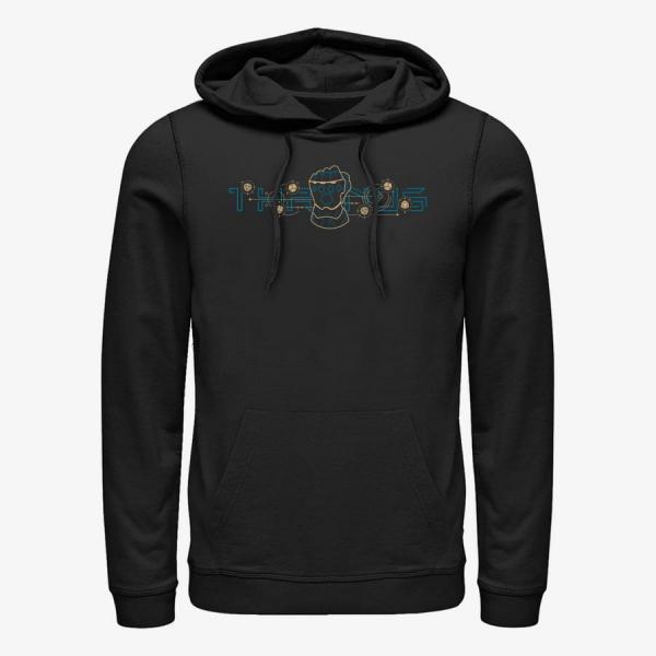 Queens Marvel - Tech Thanos Unisex Hoodie Black