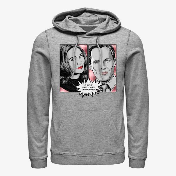 Queens Marvel WandaVision - Pop WandaVision Unisex Hoodie Heather Grey