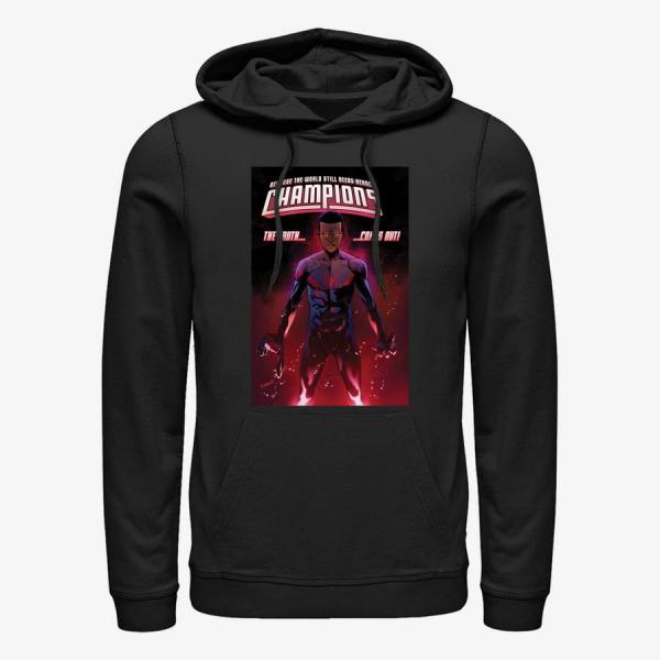 Mikina Merch Marvel Spider-Man Classic - Champions Unisex Hoodie Black S