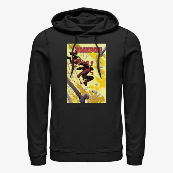 Mikina Merch Marvel Deadpool - Deadpool Unisex Hoodie Black XXL