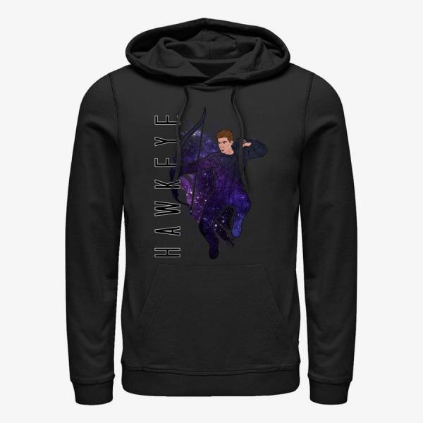 Mikina Merch Marvel Avengers: Endgame - Hawkeye Painted Unisex Hoodie Black S