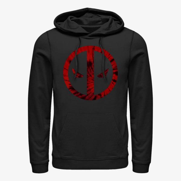 Queens Marvel Deadpool - Deadpool Tie-Dye Unisex Hoodie Black