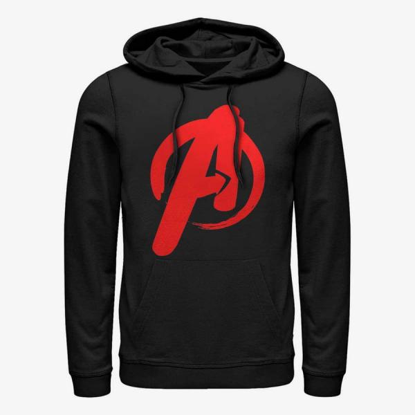 Queens Marvel Classic - Avenger Paint Unisex Hoodie Black