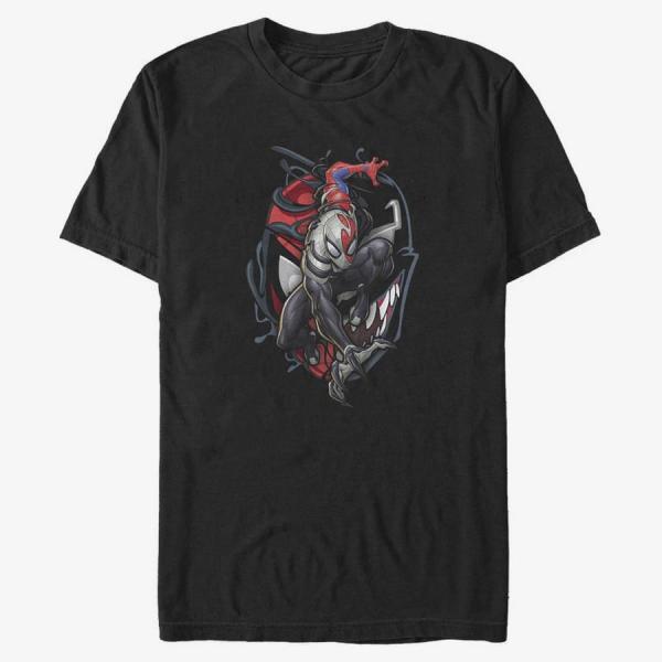 Queens Marvel - SPIDERMAN REG W SYMBOL Unisex T-Shirt Black