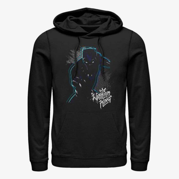 Queens Marvel Black Panther - Warrior Prince Unisex Hoodie Black