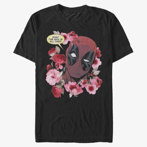 Tričko Merch Marvel Deadpool - What is This Unisex T-Shirt Black L