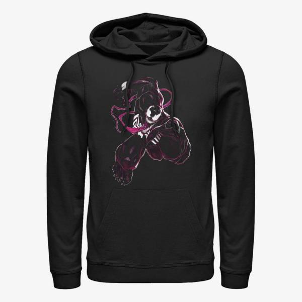 Mikina Merch Marvel - Venom Tongue Unisex Hoodie Black XL