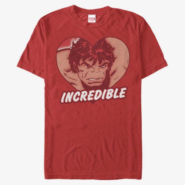 Queens Marvel Avengers Classic - Hulkredible Unisex T-Shirt Red