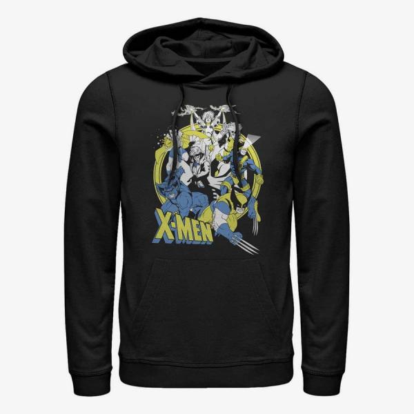 Queens Marvel Classic - Vintage Xmen Unisex Hoodie Black