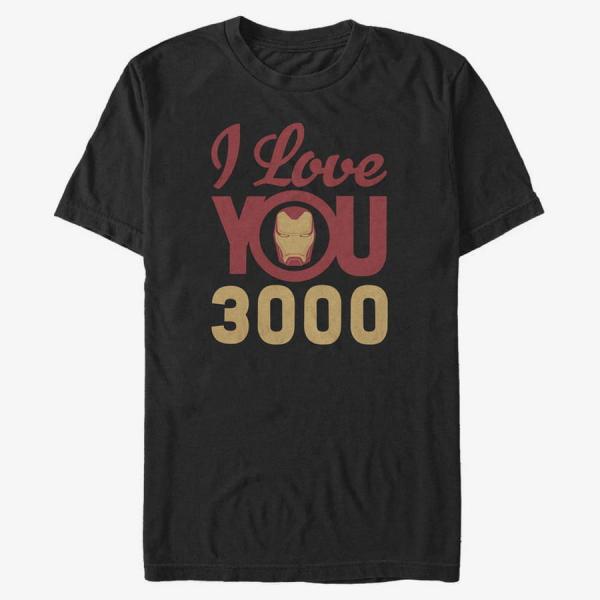 Queens Marvel Avengers: Endgame - 3000 Icon Face Unisex T-Shirt Black