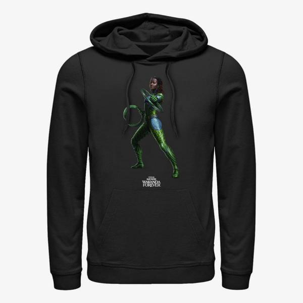 Queens Marvel Black Panther: Wakanda Forever - Nakia Blank Unisex Hoodie Black