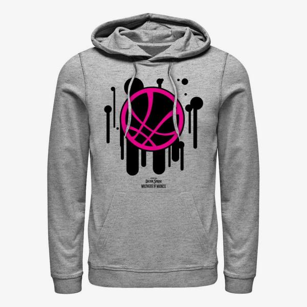 Queens Marvel Doctor Strange in the Multiverse of Madness - Drip Seal Unisex Hoodie Heather Grey