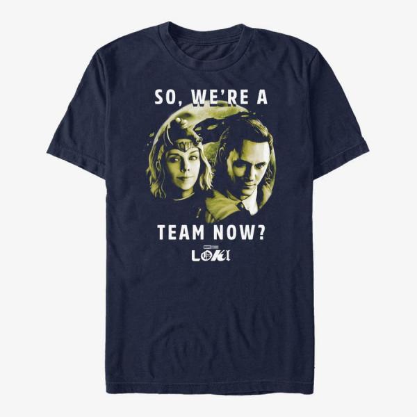 Tričko Merch Marvel Loki - The Variant Sylvie Unisex T-Shirt Navy Blue M