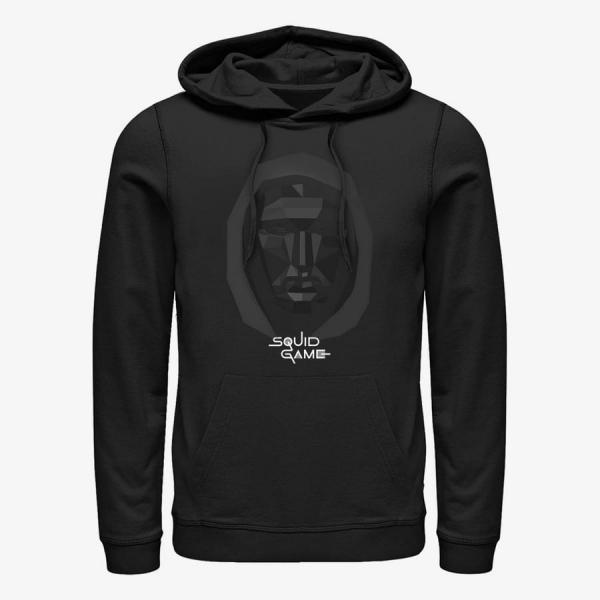 Queens Netflix Squid Game - Front Man Geometric Unisex Hoodie Black