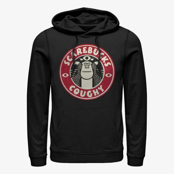 Queens Pixar Monsters At Work - Scarebucks Unisex Hoodie Black