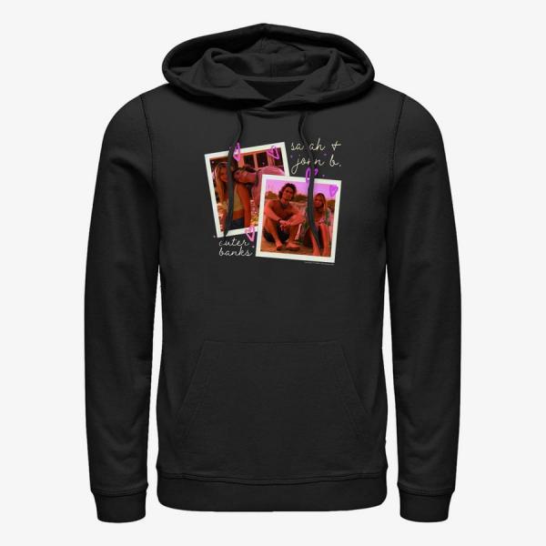 Mikina Merch Netflix Outer Banks - John and Sarah Unisex Hoodie Black XL