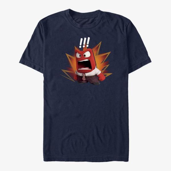 Queens Pixar Inside Out - Curse Word Unisex T-Shirt Navy Blue