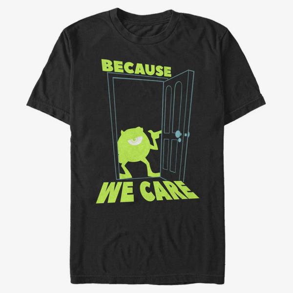 Tričko Merch Pixar Monster's University - We Scare Mike Unisex T-Shirt Black XL