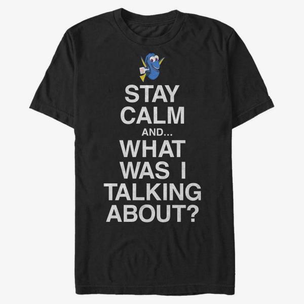 Queens Pixar Finding Dory - Lost In Conversation Unisex T-Shirt Black