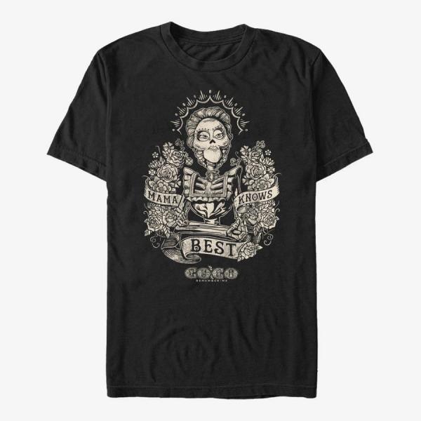 Queens Pixar Coco - Mama Knows Unisex T-Shirt Black