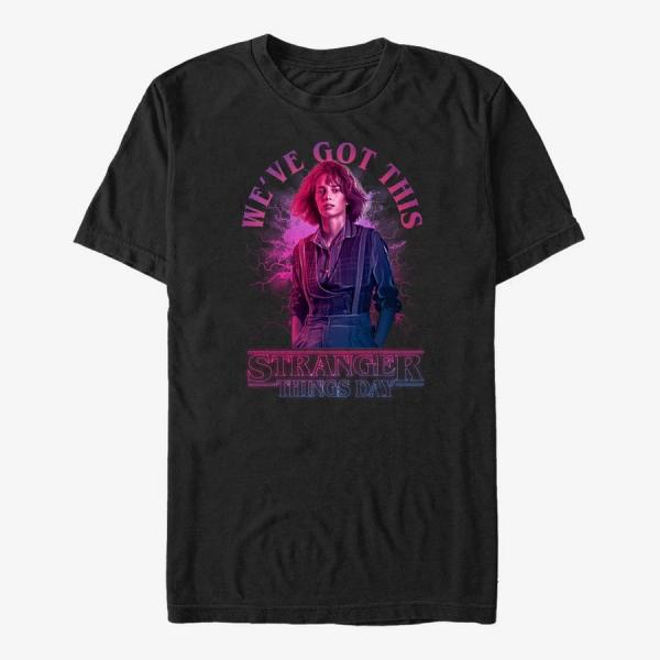 Queens Netflix Stranger Things - We've Got This Unisex T-Shirt Black