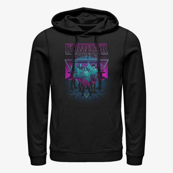 Mikina Merch Netflix Stranger Things - Neonn Group Unisex Hoodie Black S