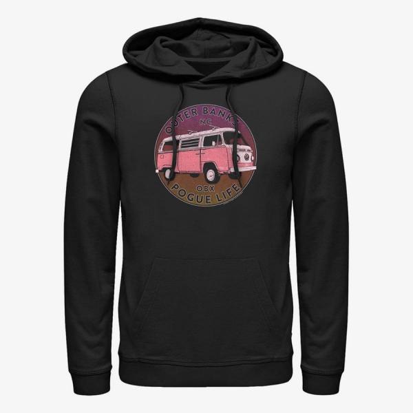 Queens Netflix Outer Banks - Van Life Unisex Hoodie Black