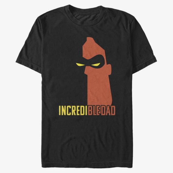 Tričko Merch Pixar Incredibles 2 - Incredible Face Unisex T-Shirt Black M