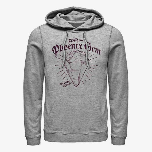 Mikina Merch Pixar Onward - Pheonix Gem Unisex Hoodie Heather Grey S