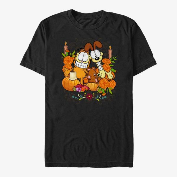 Tričko Merch Paramount Garfield - Group Dia Unisex T-Shirt Black M