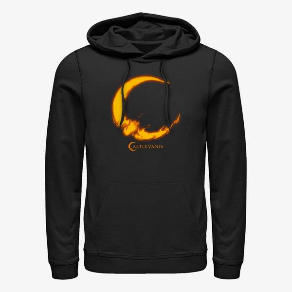Mikina Merch Netflix Castlevania - Moon Glow Unisex Hoodie Black S