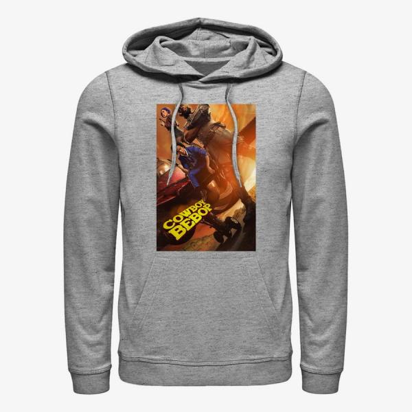 Queens Netflix Cowboy Bebop - Cowboy Bebop Crew Unisex Hoodie Heather Grey