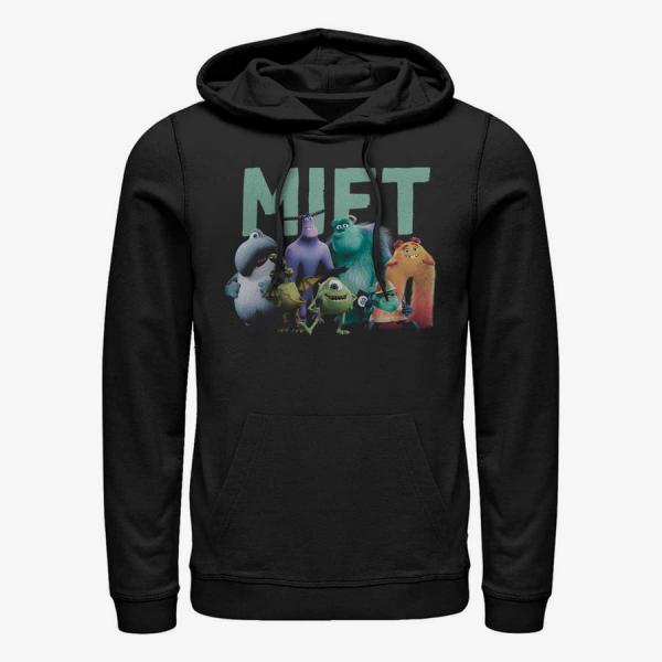 Queens Pixar Monsters At Work - Mift Crew Unisex Hoodie Black