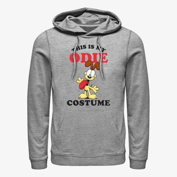 Mikina Merch Paramount Garfield - Odie Costume Unisex Hoodie Heather Grey M