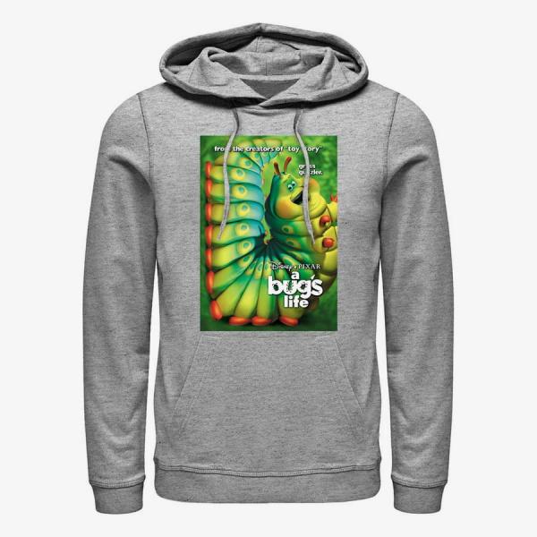 Mikina Merch Pixar A Bug's Life - Catepillar Poster Unisex Hoodie Heather Grey M