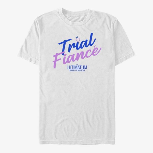 Queens Netflix The Ultimatum - TRIAL FIANCE Unisex T-Shirt White