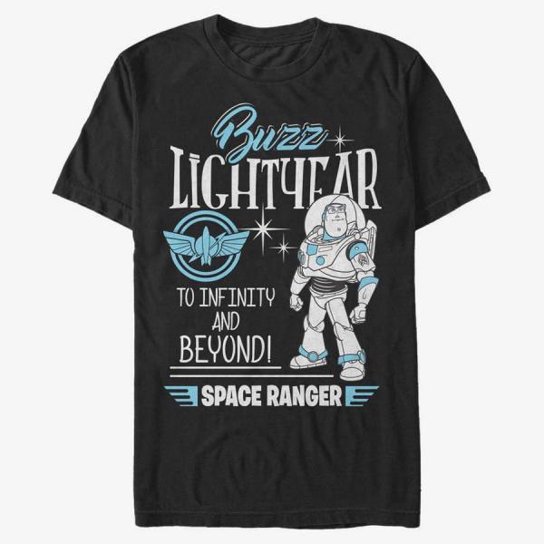 Tričko Merch Pixar Toy Story - Lightyear Laser Unisex T-Shirt Black S