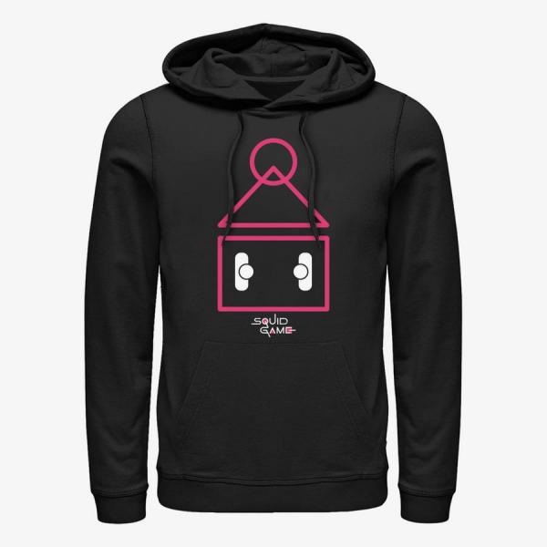 Queens Netflix Squid Game - Squid Icon Unisex Hoodie Black