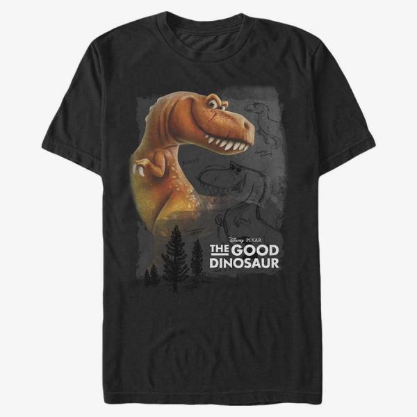 Tričko Merch Pixar The Good Dinosaur - Ramsey Unisex T-Shirt Black L