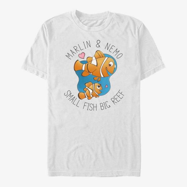 Tričko Merch Pixar Finding Nemo - Will You Be Mine Unisex T-Shirt White S