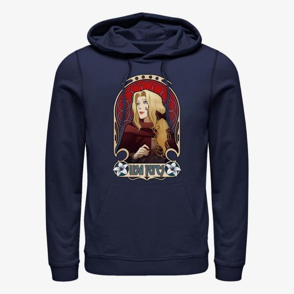 Mikina Merch Netflix Castlevania - Lisa Nouveau Unisex Hoodie Navy Blue S