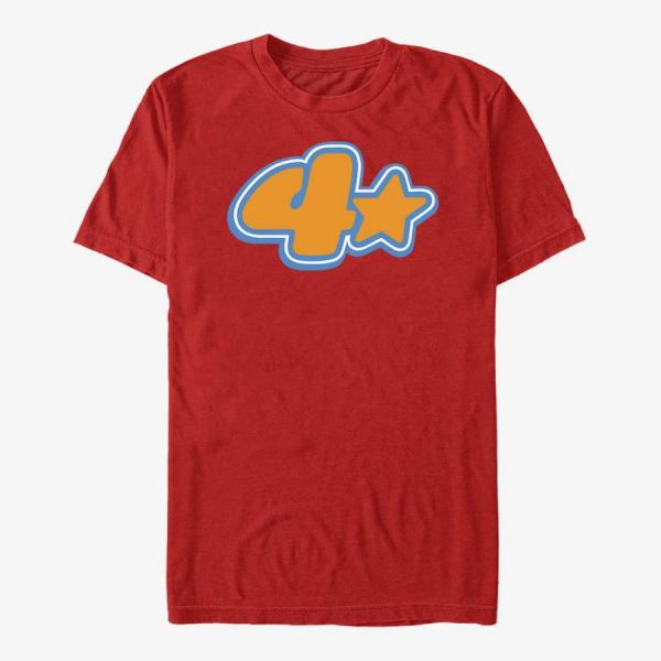 Queens Pixar Turning Red - Four Star Unisex T-Shirt Red