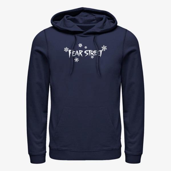 Queens Netflix Fear Street - Street Fear Unisex Hoodie Navy Blue