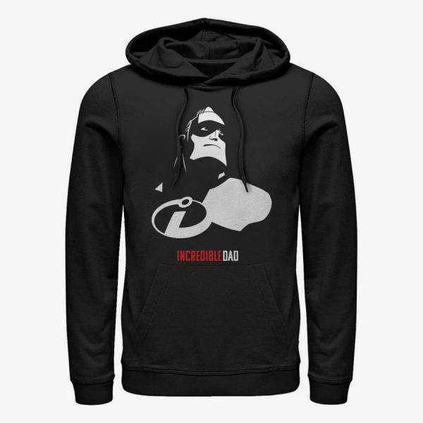 Mikina Merch Pixar Incredibles 2 - Incredible Dad Unisex Hoodie Black S