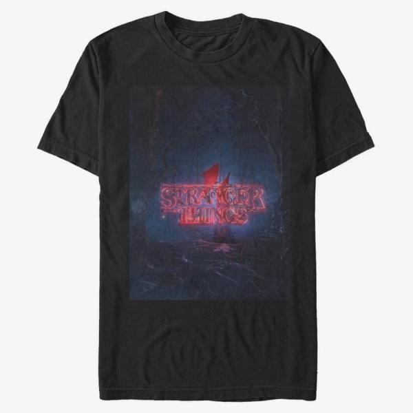 Tričko Merch Netflix Stranger Things - Strange 4 Poster Unisex T-Shirt Black XXL