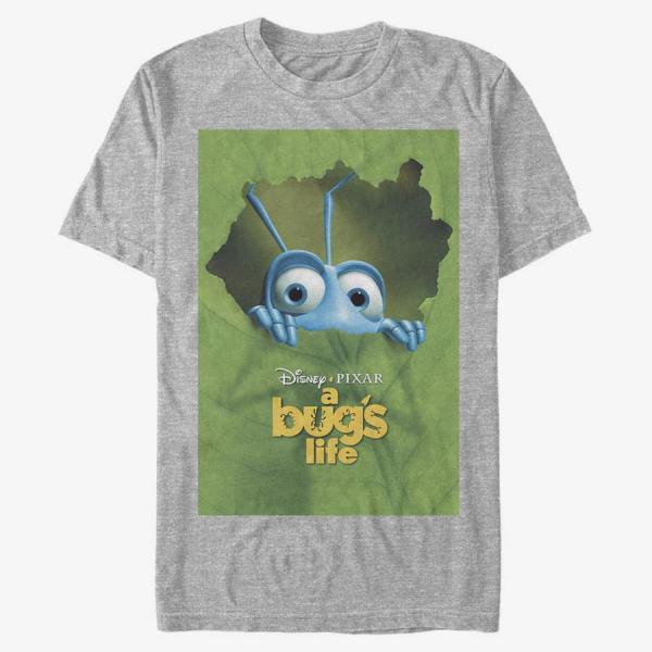 Tričko Merch Pixar A Bug's Life - Bugs Life Poster Unisex T-Shirt Heather Grey XL